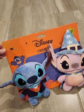 NWT Disney Stitch 2 Pack Dog Toys
